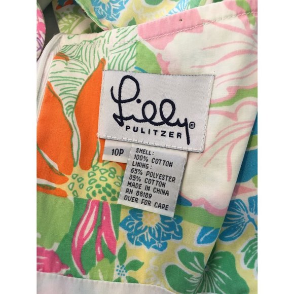 Lilly Pulitzer tunic dress size 10P - Picture 9 of 9